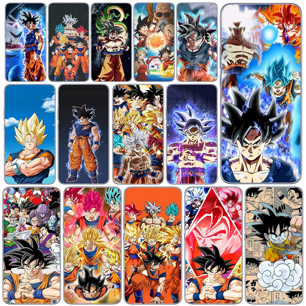 G-Gokus Dragons the Cartoon B-Balls Phone Cover Case for Motorola Moto G13 G14 G53 G54 G62 G72 G82 G84 Edge 40 neo pro