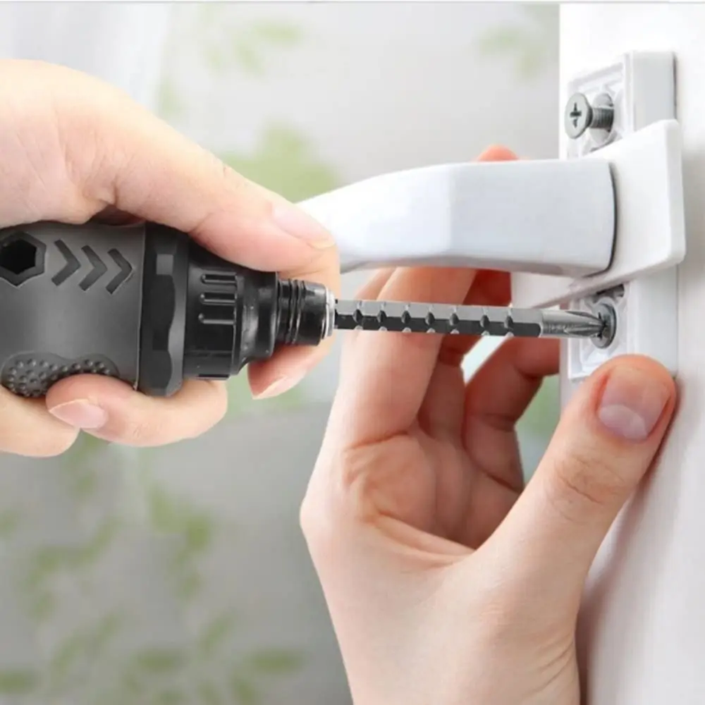 Compact 26 In 1 Ratchet Screwdriver Set Magnetic Dual-purpose Slotted Screwdriver Labor-Saving Phillips Screwdriver Hand Tool