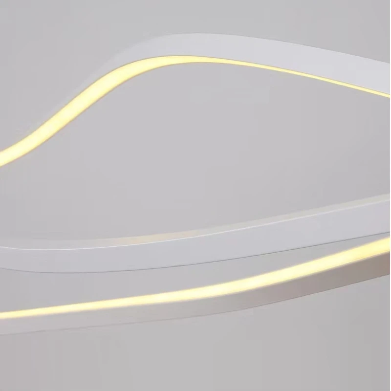 Neues Design Küche Ess insel Aluminium LED Pendel leuchte minimalist ische Aufhängung Haus Beleuchtung Dekoration Leuchten Leuchte