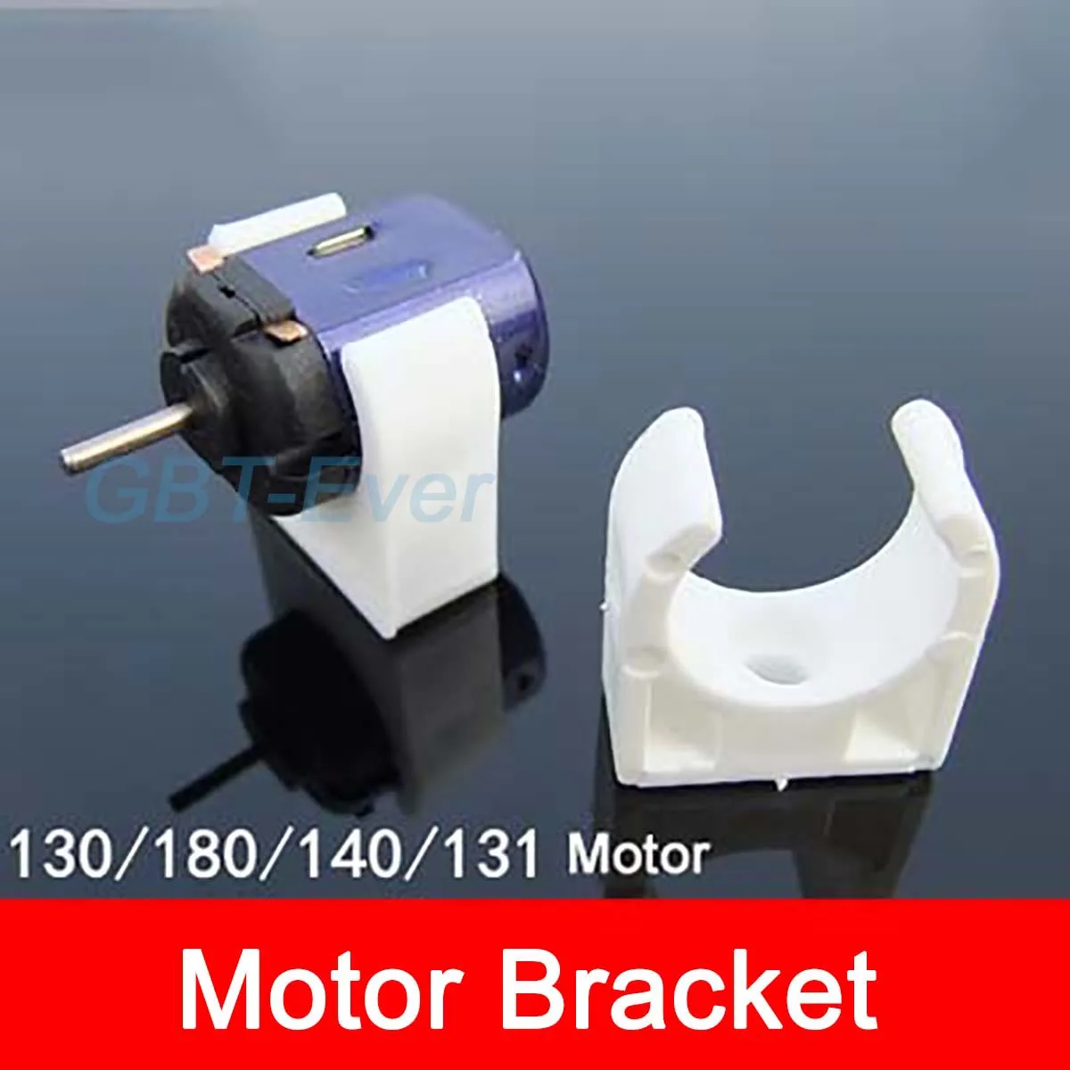 

5Pcs 130/131/140/180 Motor Mount Bracket Fixing Mounting Base Plastic White Holder Supporter Vertical Seat 20mm DIY Toy Parts