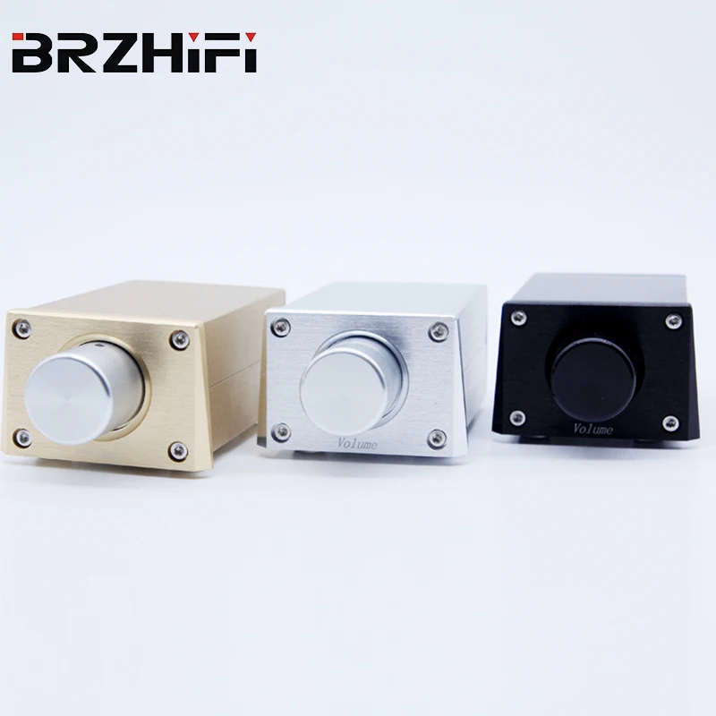 

BRZHIFI Modern Audio FV3 High Precision Passive Preamplifier Volume Controller Custom Aluminium Amplifier Pre Amp