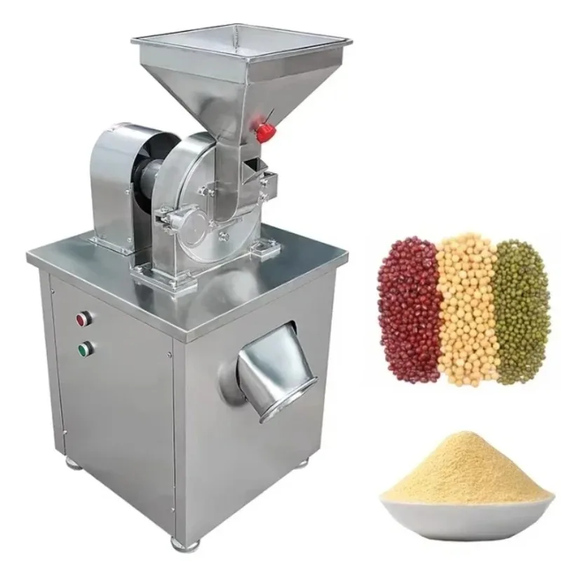 Spice Rock Alum Stone Powder Grind Mini Pulverizer Cassava Flour Hammer Mill Machine in India