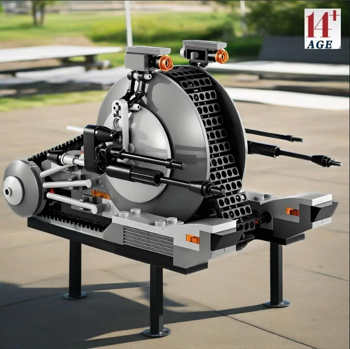 جديد الفضاء القوة الفيلم المشهد خزان Droid بنة نموذج لتقوم بها بنفسك تجميع لعبة الأطفال هدية عيد ميلاد MOC-75015 MOC-7748 #1