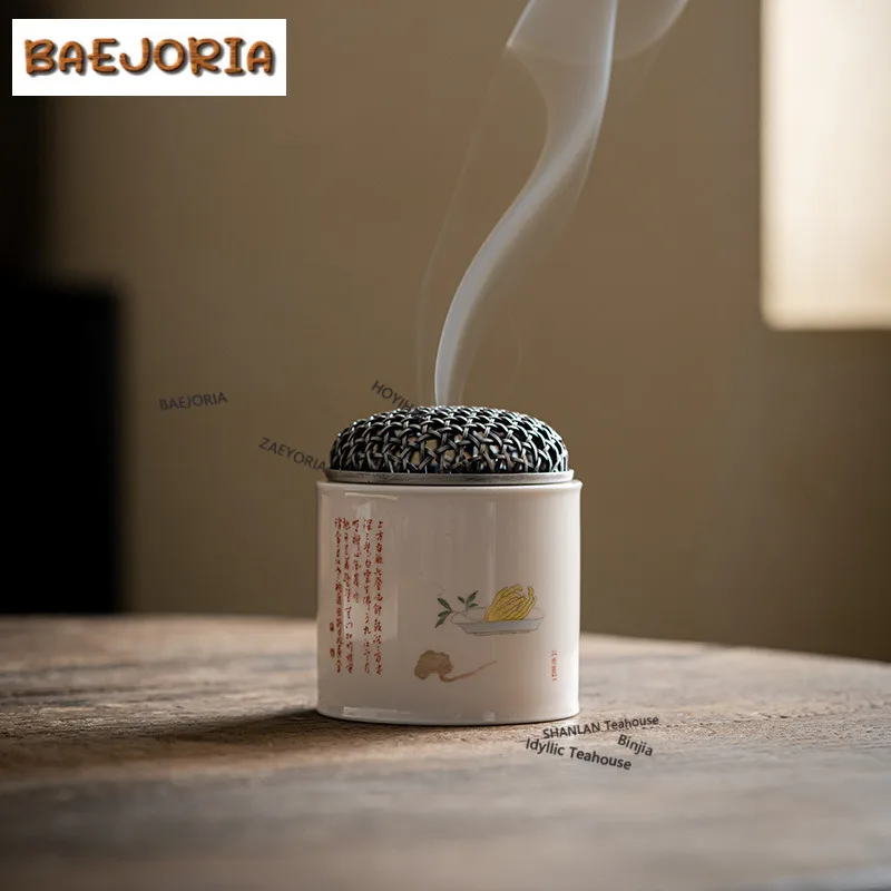 Yellow Buddha's Hand Incense Holder Mist Smoking Steamers Incense Burners Consecrate Smell Distributor Censer Tea Items Craft