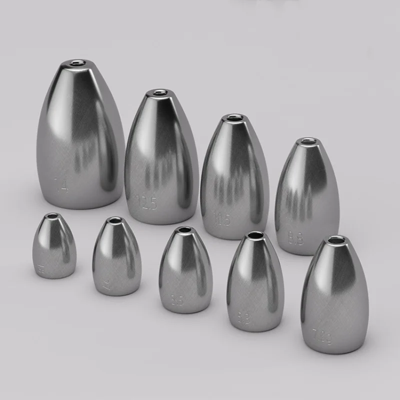 الصيد سبائك معدنية أسفل الرصاص ثقالة تكساس تلاعب كارولينا الحفارات الرصاص الوزن رمي مساعدة طويلة يلقي الصيد معالجة الملحقات #1