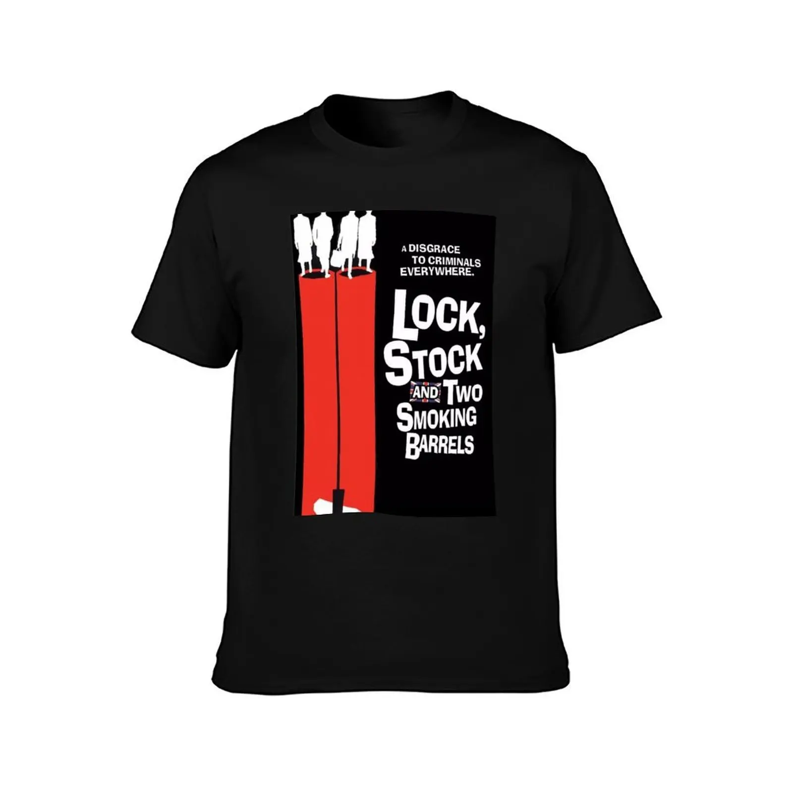 Lock, Stock and two smoking barrels T-Shirt, Summer Casual Cotton Tee, Oversized Streetwear Tops, Vintage Graphic Print