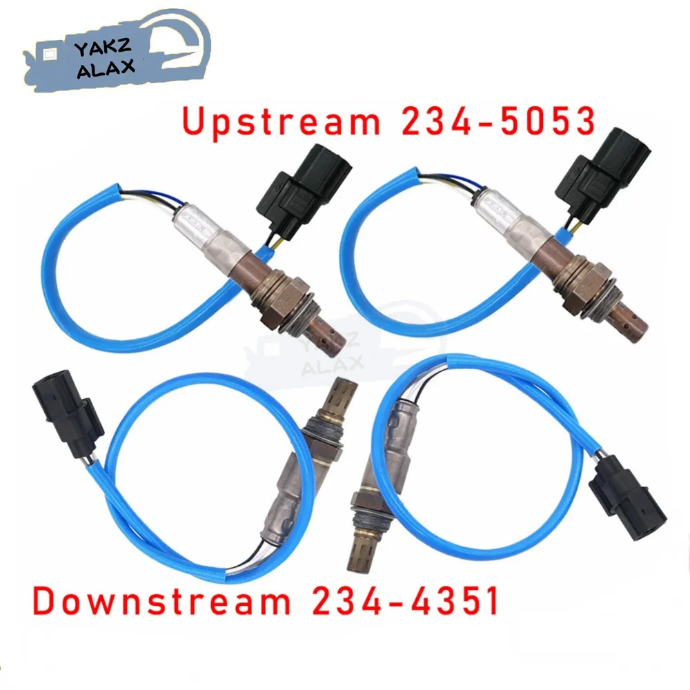 

4Pcs Oxygen O2 Sensor Upstream Downstream Front Rear Sensor 1 2 for 2007 2008 2009 Acura MDX 3.7L 234-5053 234-4351 Auto Parts
