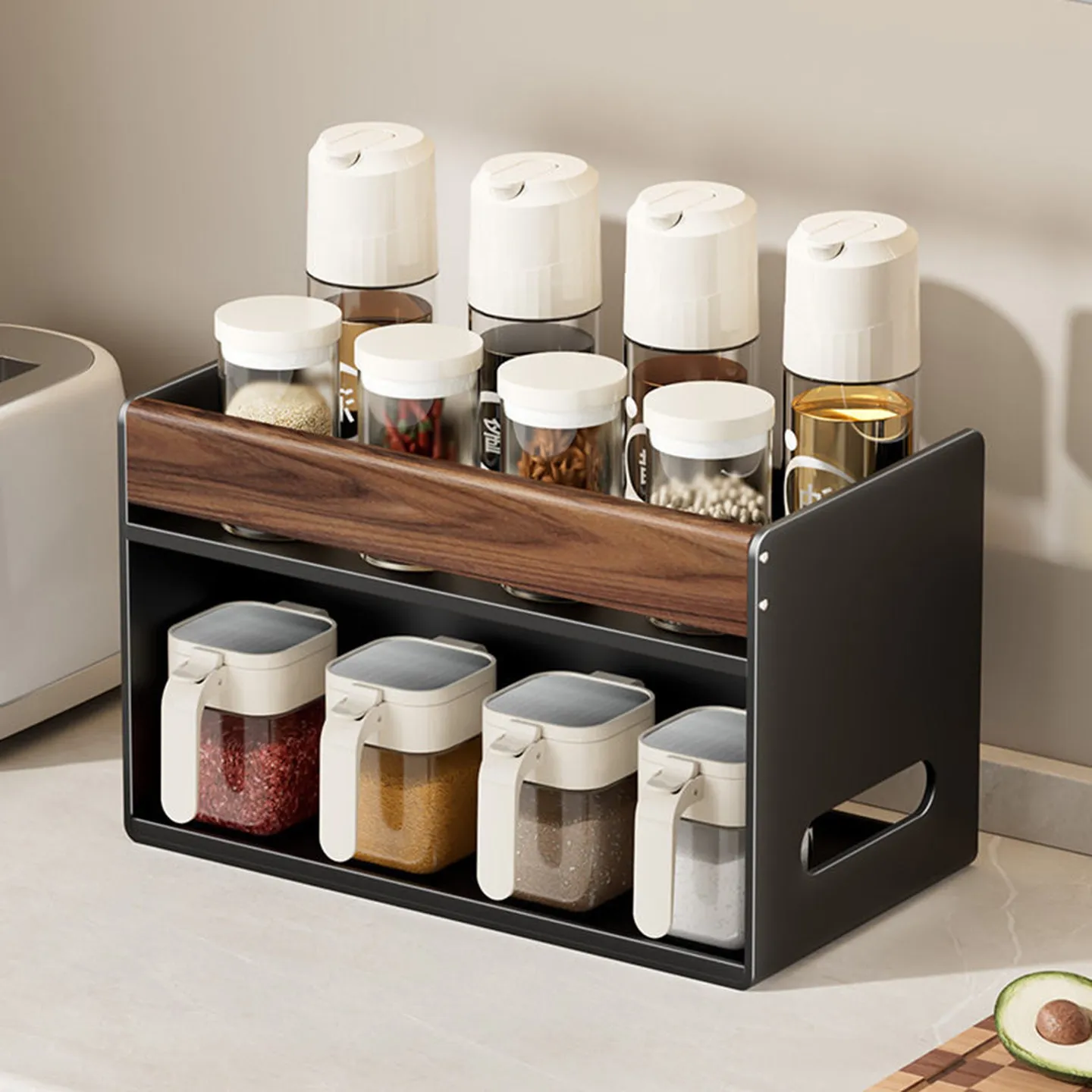 Walnut Kitchen Spic…