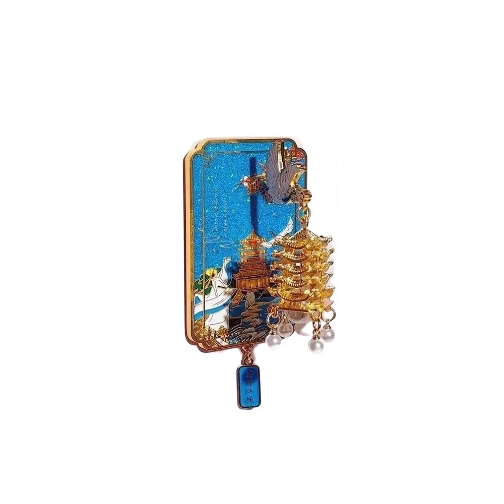 

Exquisite Luminous Refrigerator Sticker Decorative Personality Refrigerator Magnets DIY Three-dimensional Magnetic Sticker