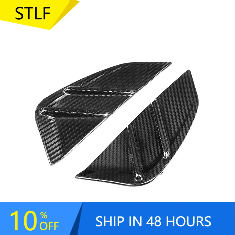 

STLFDry Carbon Fiber G82 G83 M4 Coupe 2021+ M Performance Side Fender Vent Cover Replacement Fender Trims Cover
