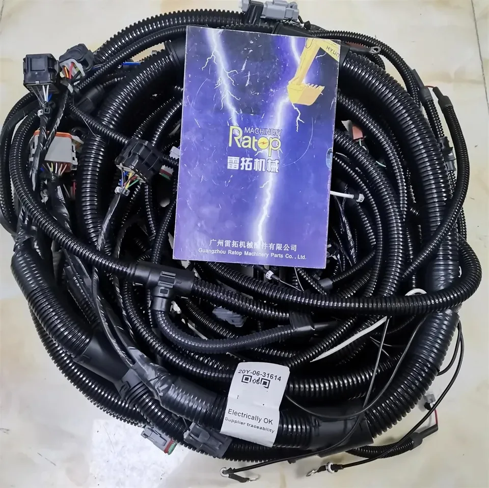 

20Y-06-31613 20Y-06-31614 Wiring Harness For PC200-7 PC220-7 PC270-7 Excavator Parts