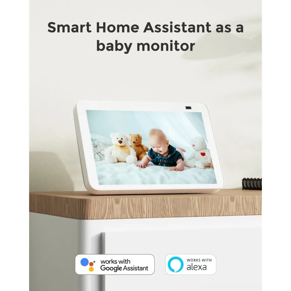 Cámara de seguridad interior 2k e1, wifi inalámbrico enchufable de 2,4g para monitor de bebé/mascotas con aplicación telefónica, cámara para perros de 360 grados con persona