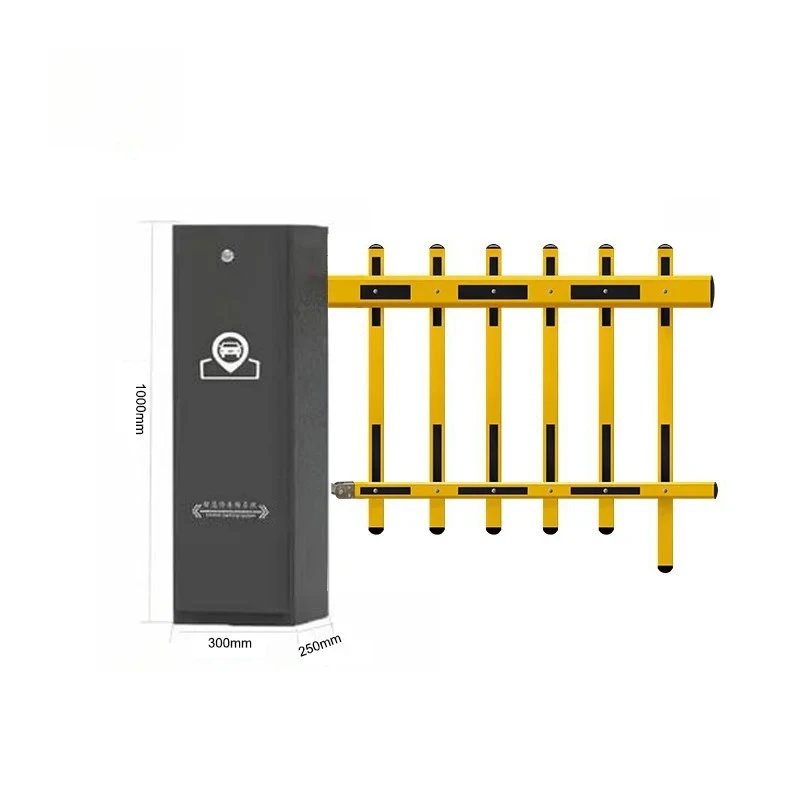 

Customized Parking Lot Equipment Parking Lot Smart Fence Curved Arm Straight Bar Vehicle Barrier