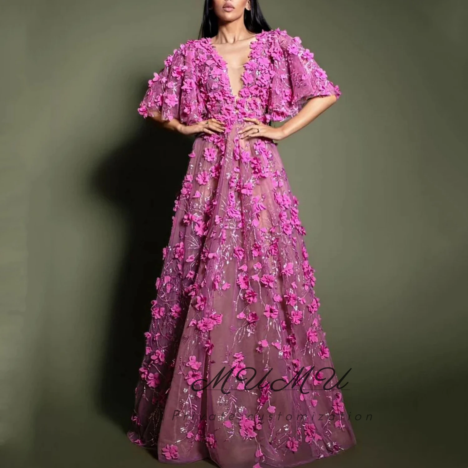 

MuMu Customized Wedding Dresses for Parties فساتين سهرة Платье Вечернее Women Evening Dress Elegant Party Dresses Prom Dresses