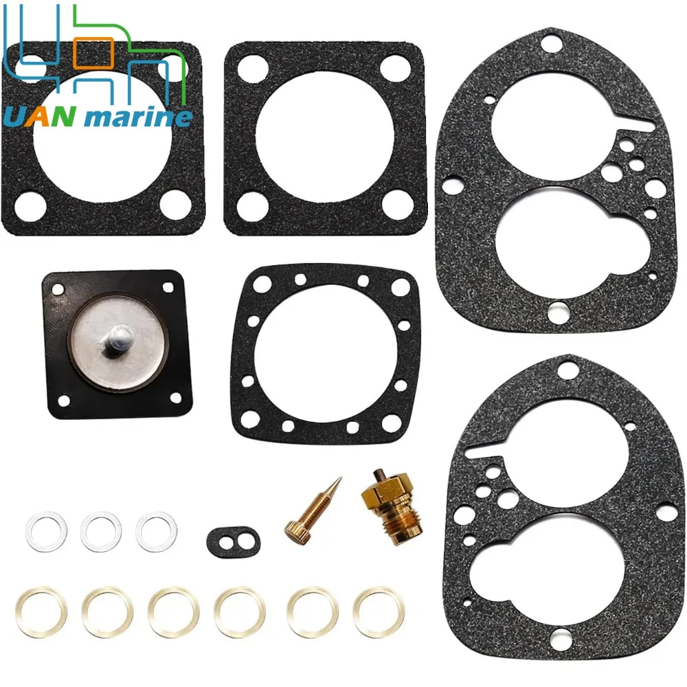 Carburetor Carb Rebuild Kit for Volvo Penta 856471 856472 834527 AQ115 AQ125 AQ130 AQ131 AQ131 AQ145 AQ151A AQ171 BB115 BB145A