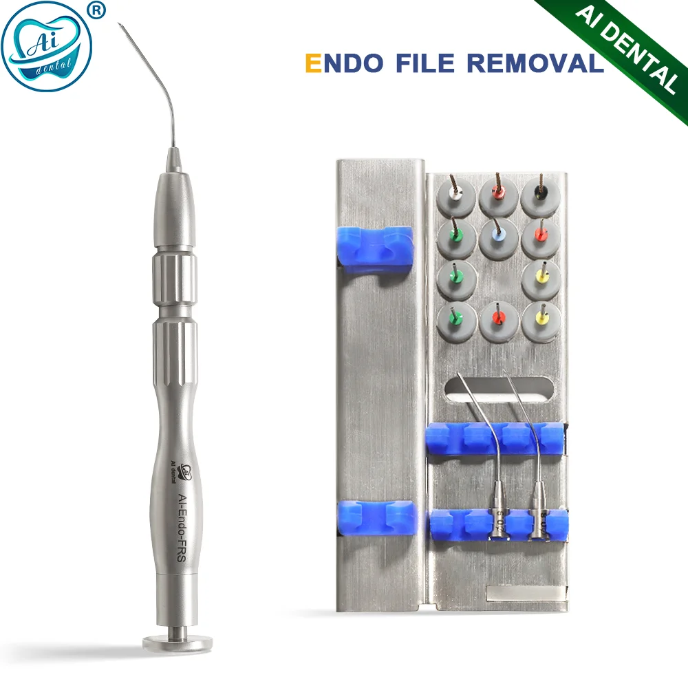 AI-Endo-FRS Dental Endodontic Endo File Removal System Use for Removal of Fractured /Broken Root Canal Files Extractor Kits