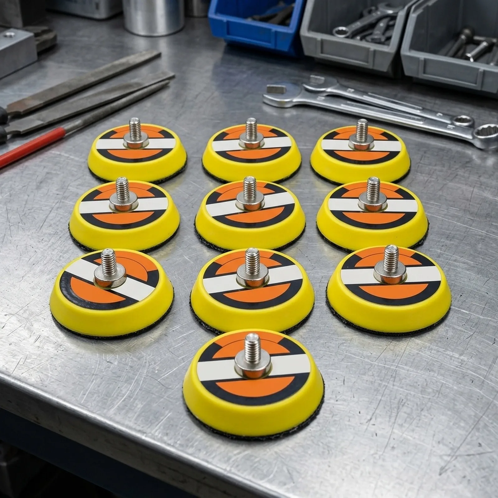 Hook Polished Plate Air Sander Buffing Furniture M Thread Motorcycles Polished Plate for surface Polishing  Hook