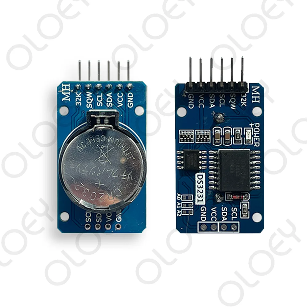 5/2Pcs DS3231 AT24C32 IIC Module Precision Clock Module 3.3V - 5 .5V DS3231SN for Arduino Memory Module