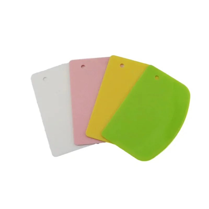 Dough Scraper Silicone Material Baked Bread Household Products Cream Scraper Multiple Colour Cake Cream Baking And Pastry Tools