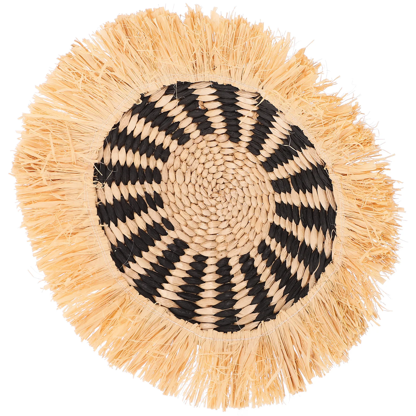 

Farmhouse Style Decor Craft Unique Pendant Rustic Ornament Home Wall Art Nursery Decoration Bedroom Woven Pendant Kids Room Wall