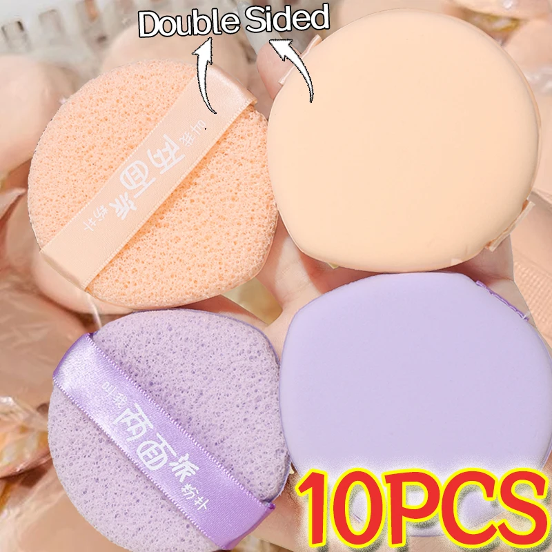 2 in 1 Cosmetic Puff Face Cleansing Sponge Multi-purpose Soft Wash Cleansing Puff Powder Puffs Double-sided Makeup Sponge Tools