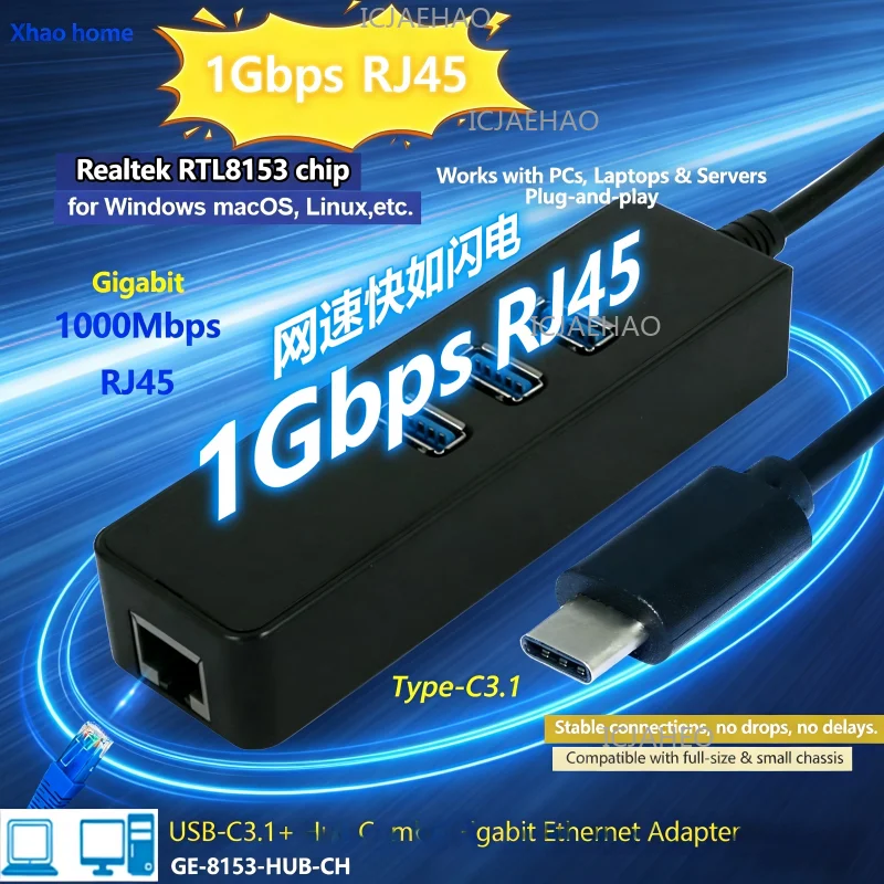 1000Mbps Usb C Netw…