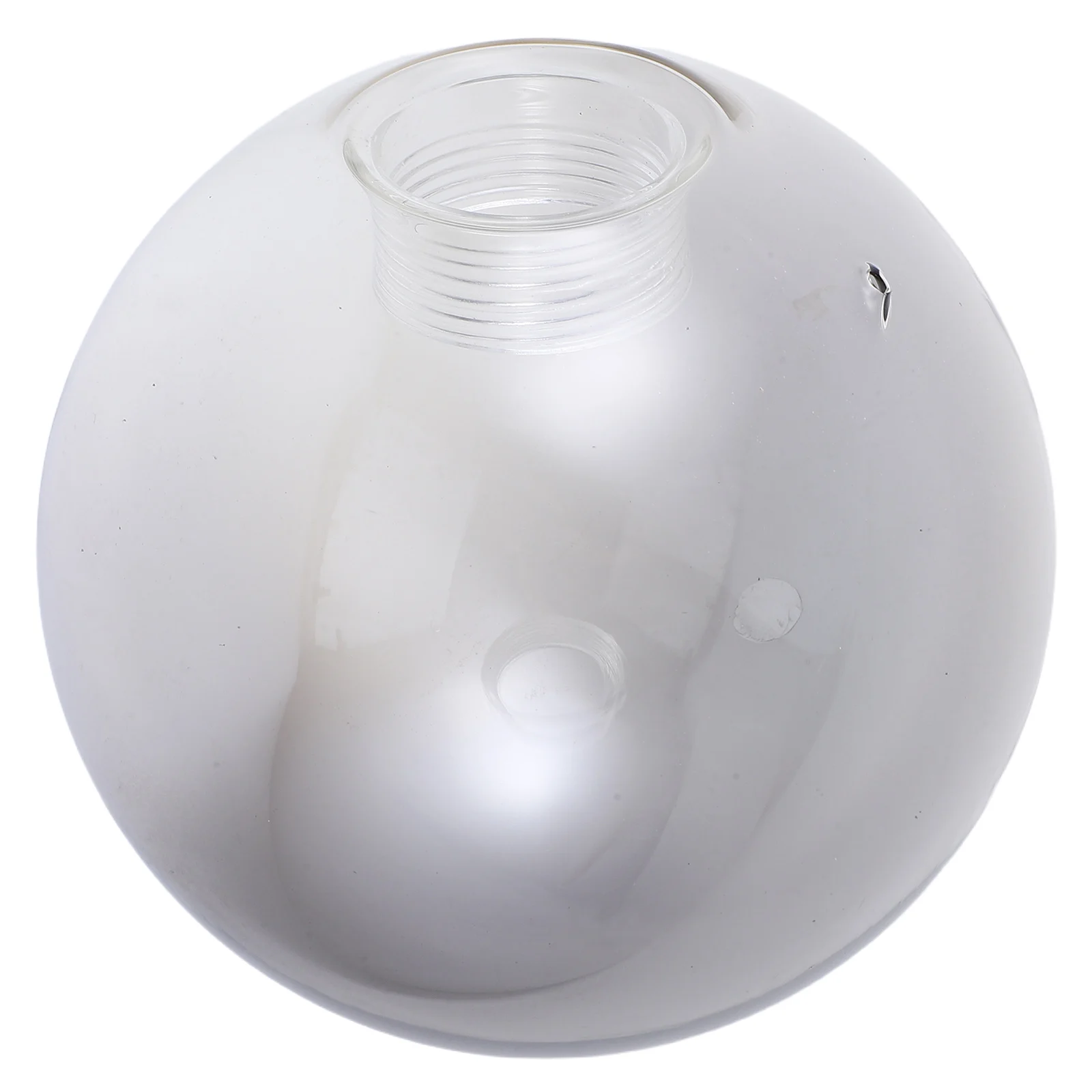 

Replacement Glass Lampshade 42Mm E27 Base Clear Round Sphere Shade for Pendant Lights Ceiling Fixtures Modern Home Living Room