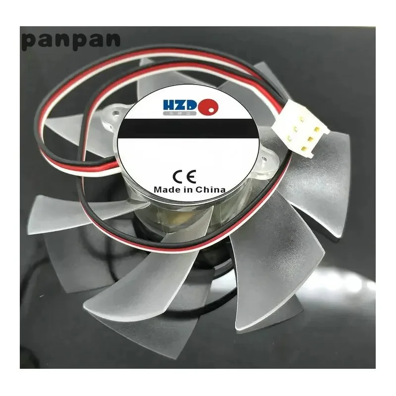 For cnps9500 cnps9700 9cm zf9225ath 3 line LED lights cooling fan diameter 86mm laptop heat skin