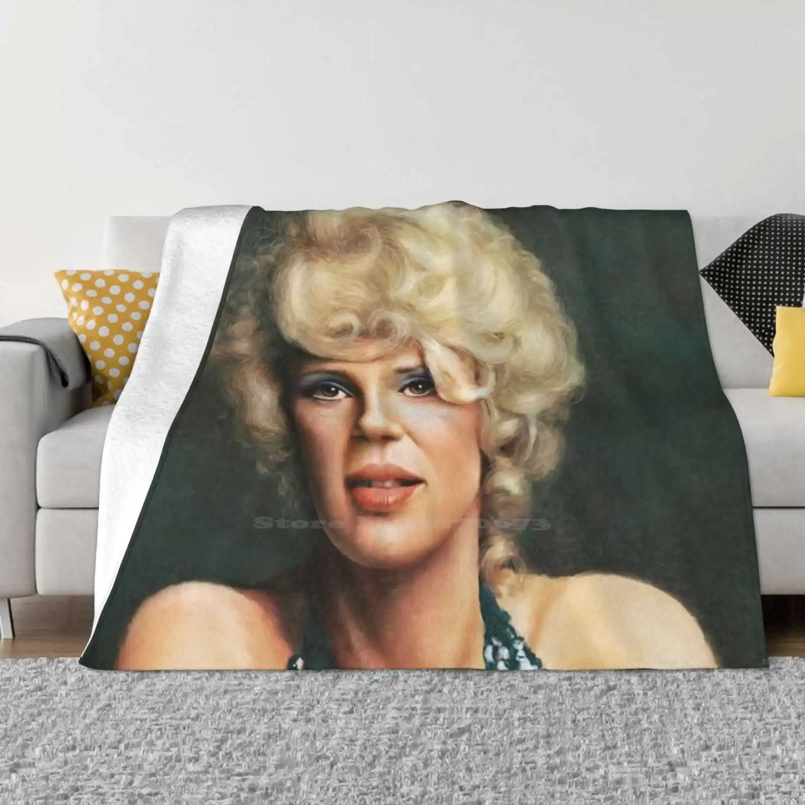 Tammy Wynette-First Lady Of Country Music Soft Warm Throw Blanket Tammy Wynette First Lady Portrait Country Music