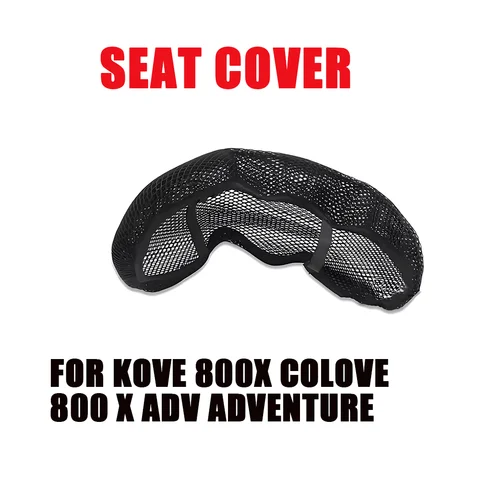 KOVE 800X COLOVE 800 X ADV 어드벤처 오토바이 시트 커버 3D 허니컴 메쉬 프로텍터 절연 쿠션 커버