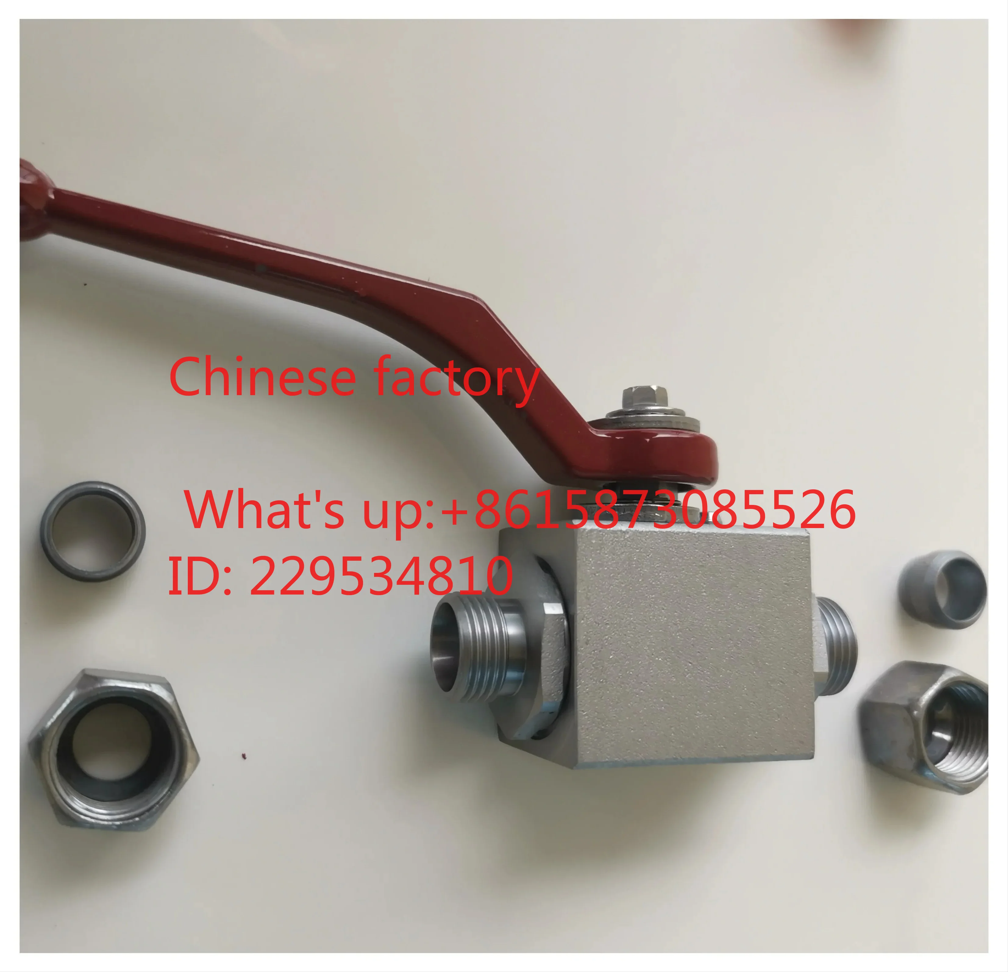 1pcs Working in Gas station high-pressure ball valve, ball valve, sle-eve type wel-ded  ball valve