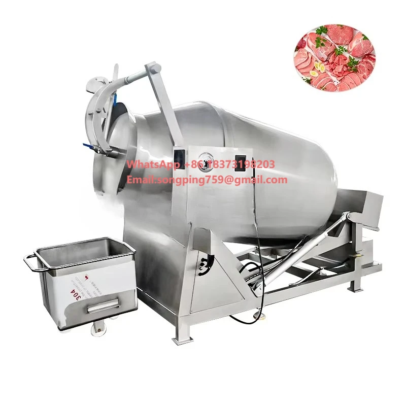 

Intelligent Control Stainless Steel Vacuum Tumbler / Vacuum Meat Marinator / Meat Chicken Marinating Machine