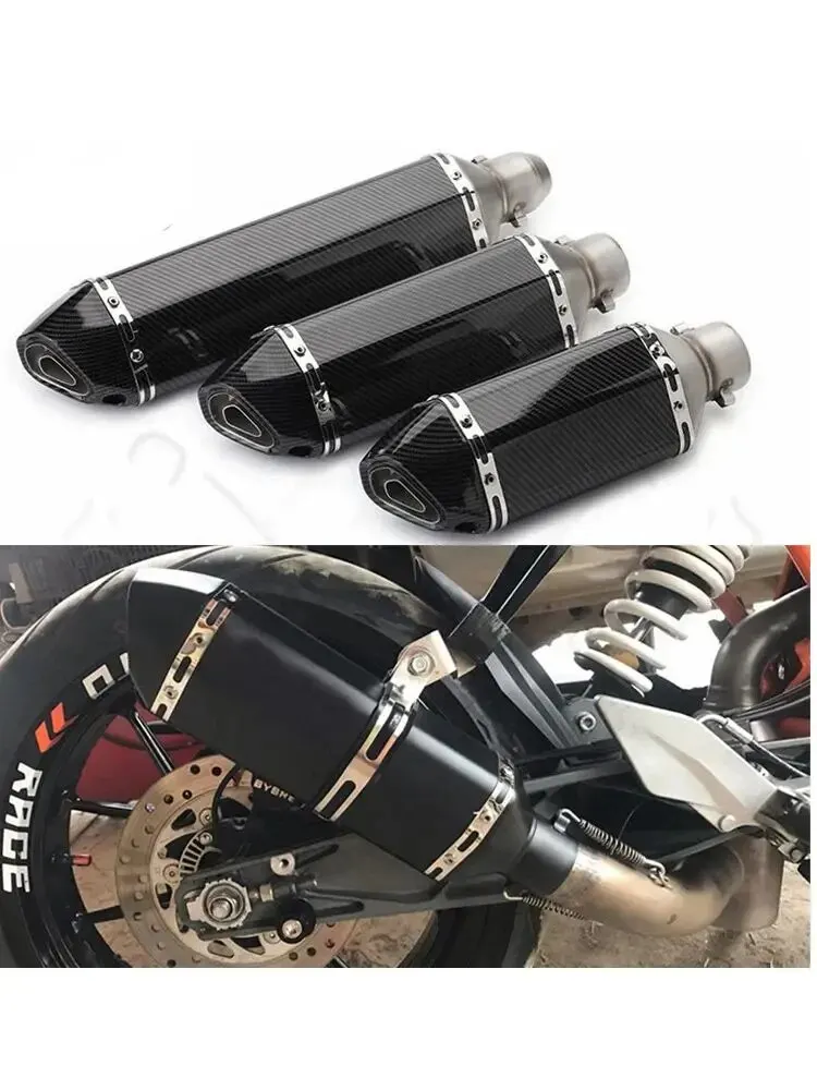 51mm Escape Moto Tube Motorcycle Exhaust Muffler