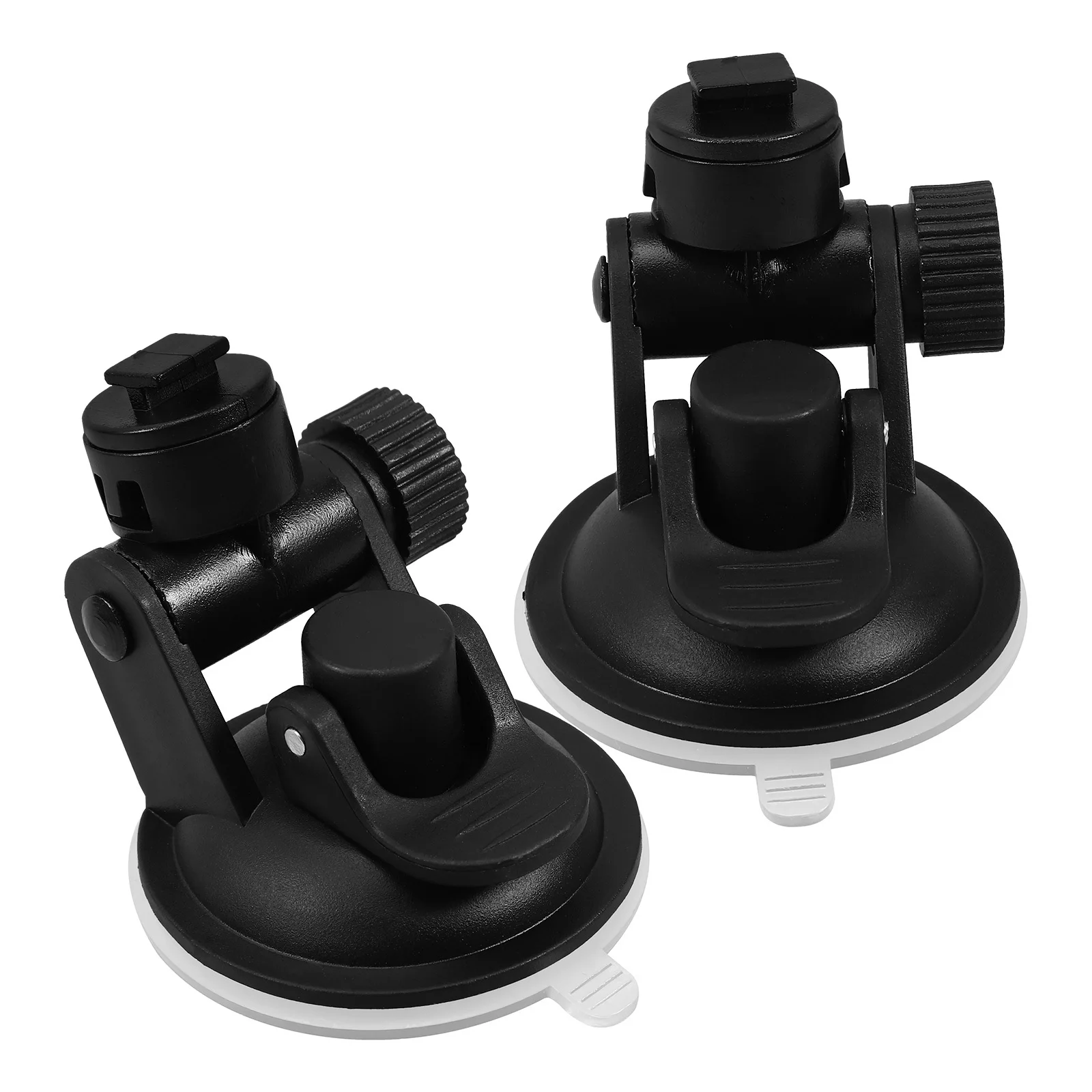 

2Pcs Dash Cam Mount Holder Suction Cup for Car Camera Universal Design Strong Secure Fit on Windshield Black