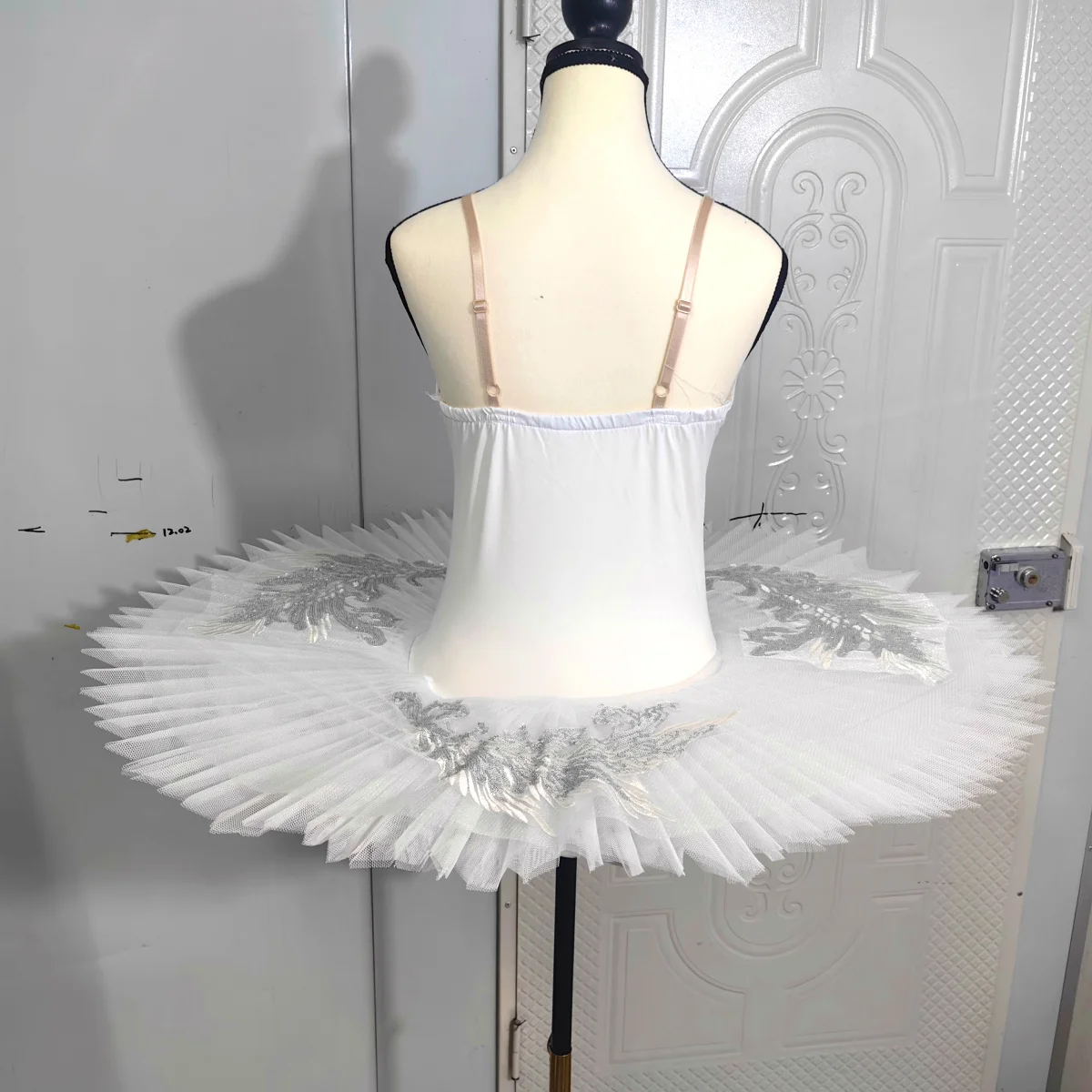 Tutú de Ballet blanco, lago de los cisnes, tutú de panqueque, bailarina, trajes de baile para fiesta, vestido de Ballet para niñas, mujeres, adultos y niños, profesional