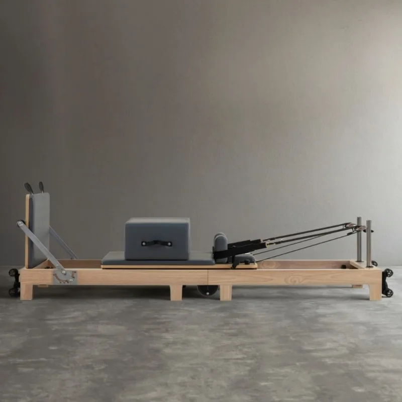 

YTYIN Usa Warehouse Fast Delivery Local Stock Commercial Pilates Reformer Oak Foldable Pilates Machine Reformer