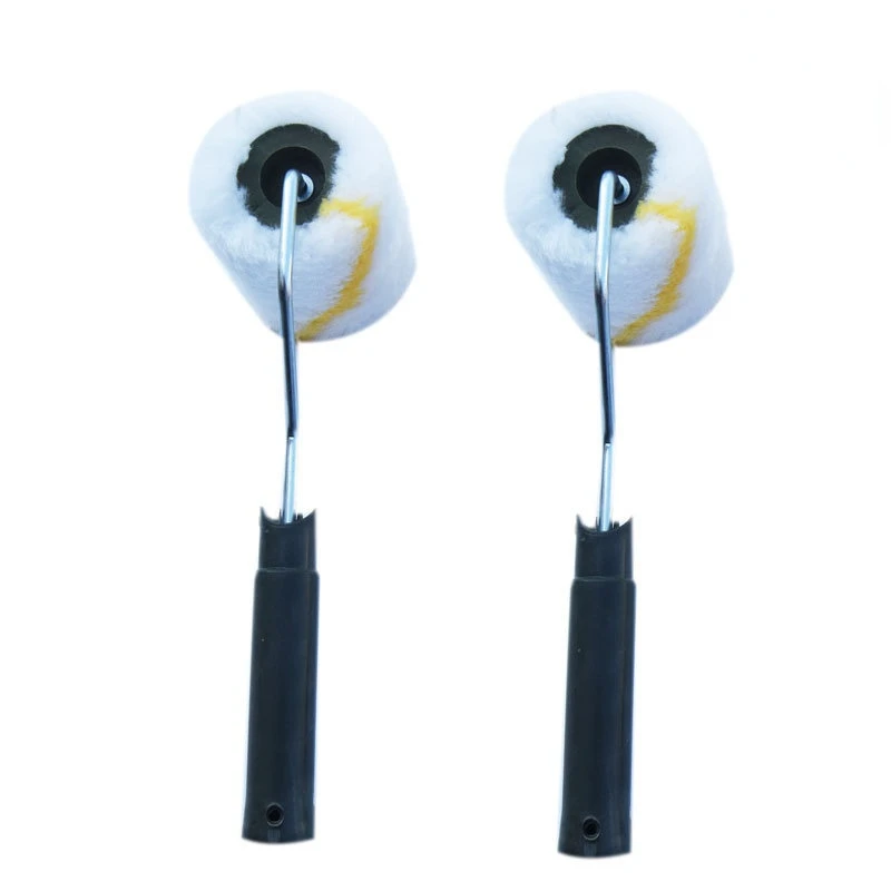 Profesional 4 Inci Mini Cat Rol Sikat Rambut Panjang Kecil Rol Sikat Dinding Cat Rol Multifungsi Sikat Alat