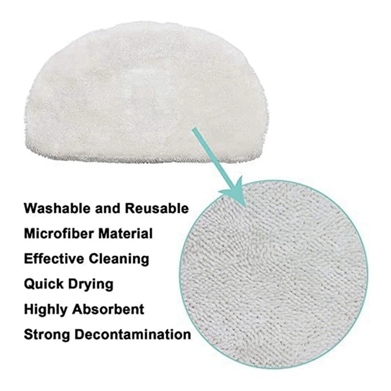 Steam Mop Pads Washable Accessories For Bissell Powerfresh 1940 1544 1440 Series Steam Mop Parts