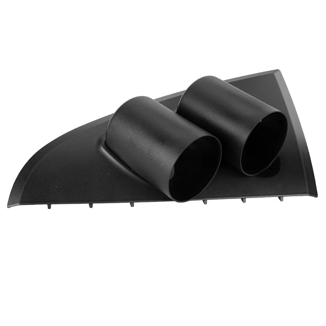 ماتي الأسود داش جبل المزدوج 2in مقياس جراب متر حامل 52 مللي متر ABS صالح لفورد فالكون BA BF XR6 XR8 XR6T #1