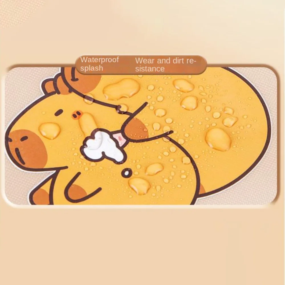 Zipper Tote Double Layer Tutorial Bag Portable Handbag Capybara Tote School Bag Multifunction Large-capacity Cartoon A4 File Bag