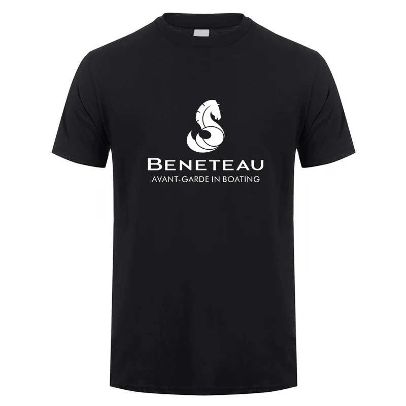 Beneteau Sailing Boat T Shirt Tshirts Men New Summer Short Sleeve Cotton Beneteau Mans T-shirt XS-5XL LH-386