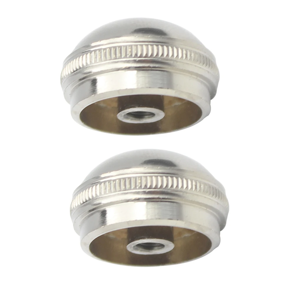 

2pcs Flute Head Screws Durable Nickel Plated Copper Repair Parts Accessories Musical Instrument Silver Small Size Easy
