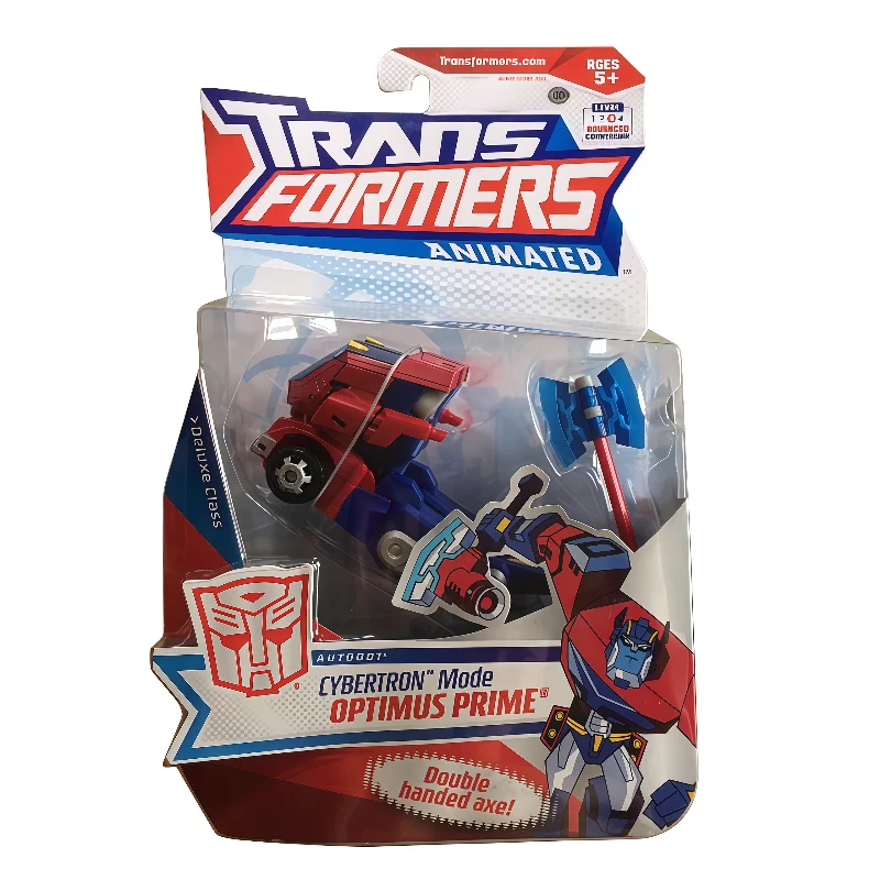 ของเล่นแท้จาก Hasbro Transformers Classic รุ่น 08 อนิเมชั่น ลิมิเต็ด ออปติมัส ไพร์ม ฟิกเกอร์แอคชั่น ของสะสม ของเล่น