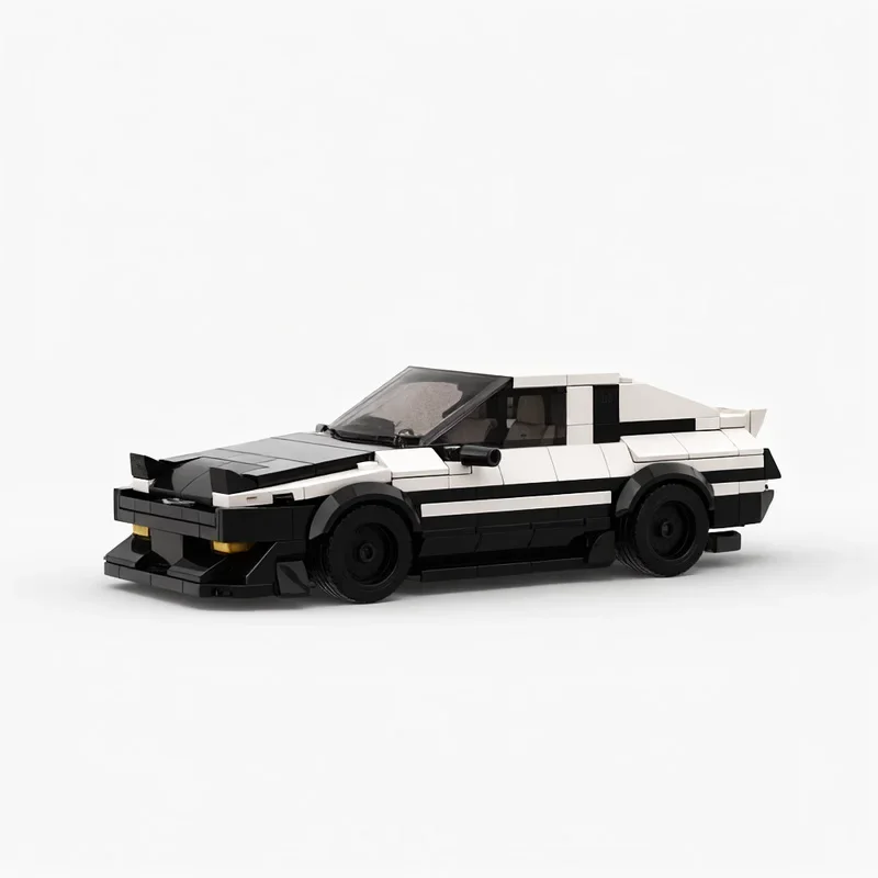 

MOC Технический 380 шт. гоночный спортивный автомобиль, скорость автомобиля, чемпион, гонщик, строительные блоки, кирпич, креативные гаражные игрушки для мальчиков