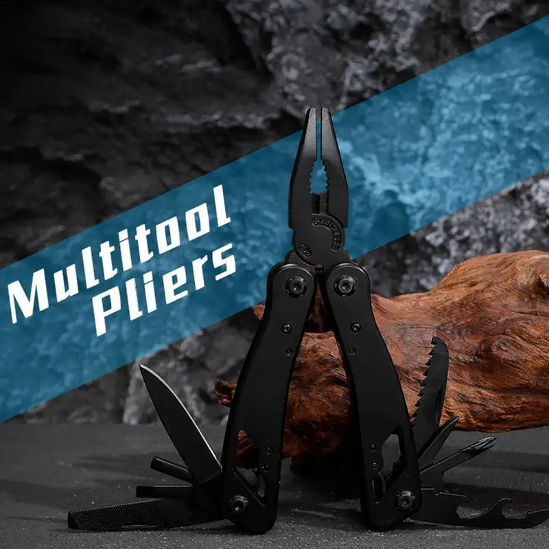 Multitool Pocket Pliers Multi-tool Pliers For Camping Multi-tool Pliers For Outdoor Adventures Folding Pliers With Pocket Size