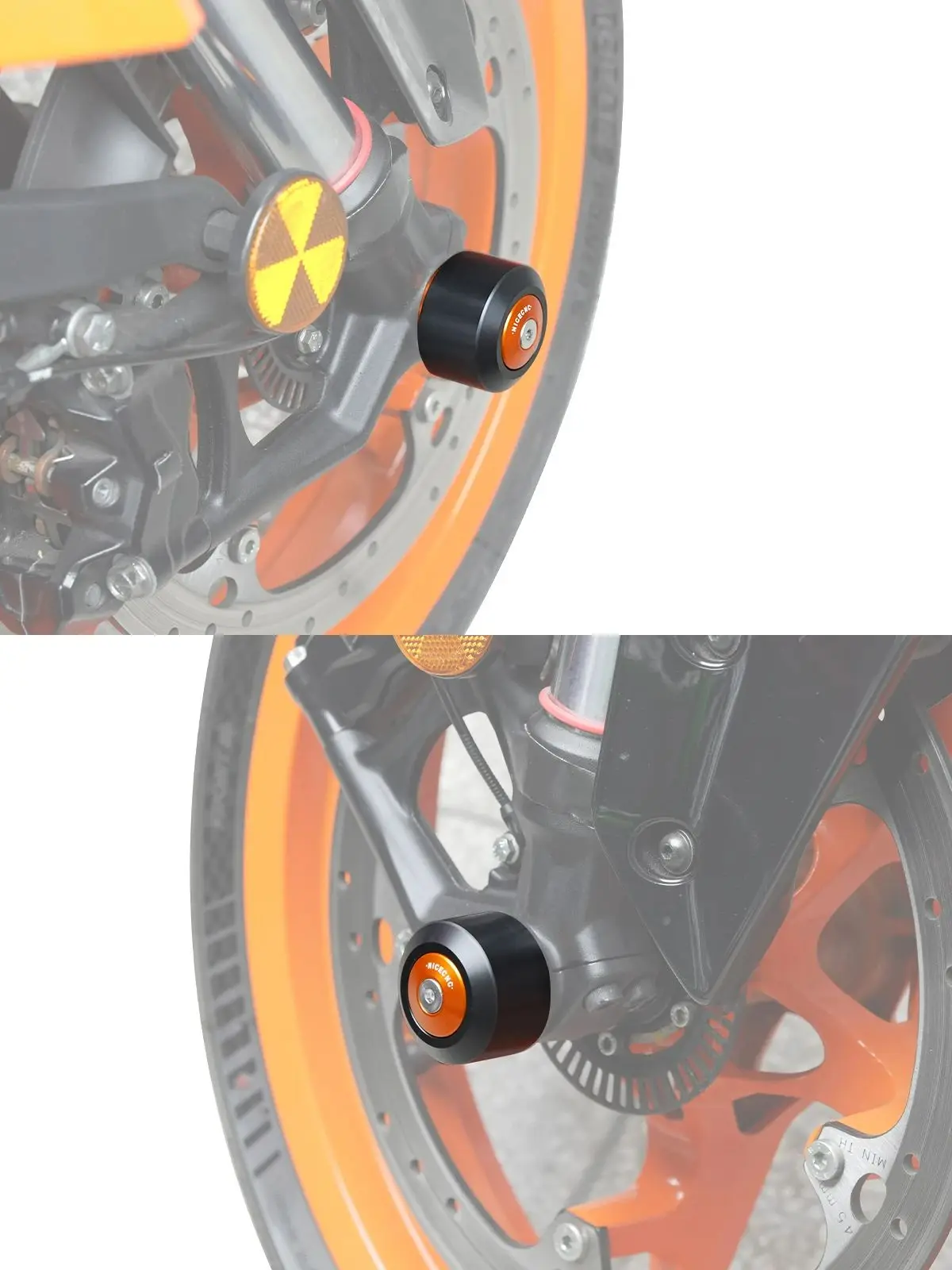 Für KTM 390 Enduro R SMC R390 Adventure R Adventure X 2025 Vorne Hinterachse Gabel Crash Slider 390 Duke 250 Duke 2024-2025 RC 390