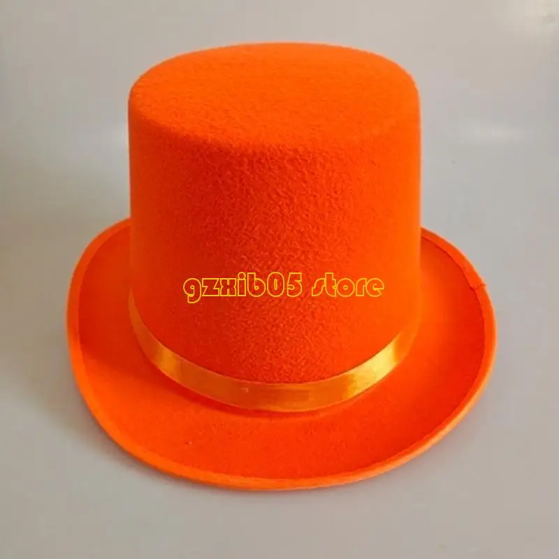 C9GE موضة ديربي قبعة الساحر قبعة للعروض زي الساحر المسرحيات الموسيقية أفضل القبعات الكبار المراهقين
