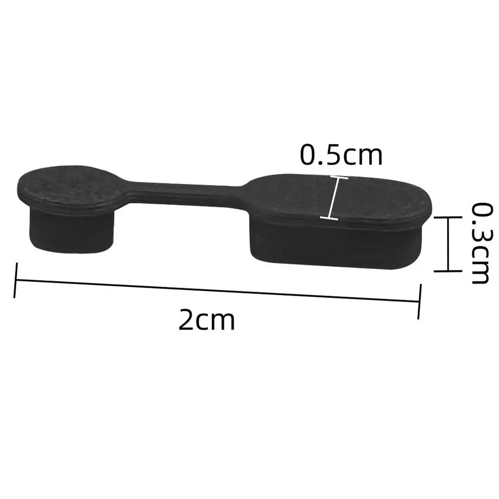 For Anbernic RG Rotate 3D Printed Replacement Side Buttons Reduce Accidental Triggers Port Protection Cap view 6