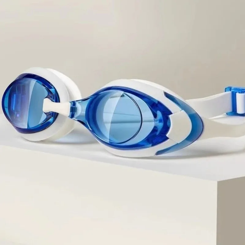 

High definition coating wide field of view professional widening mirror with anti-fog equipment swimming goggles