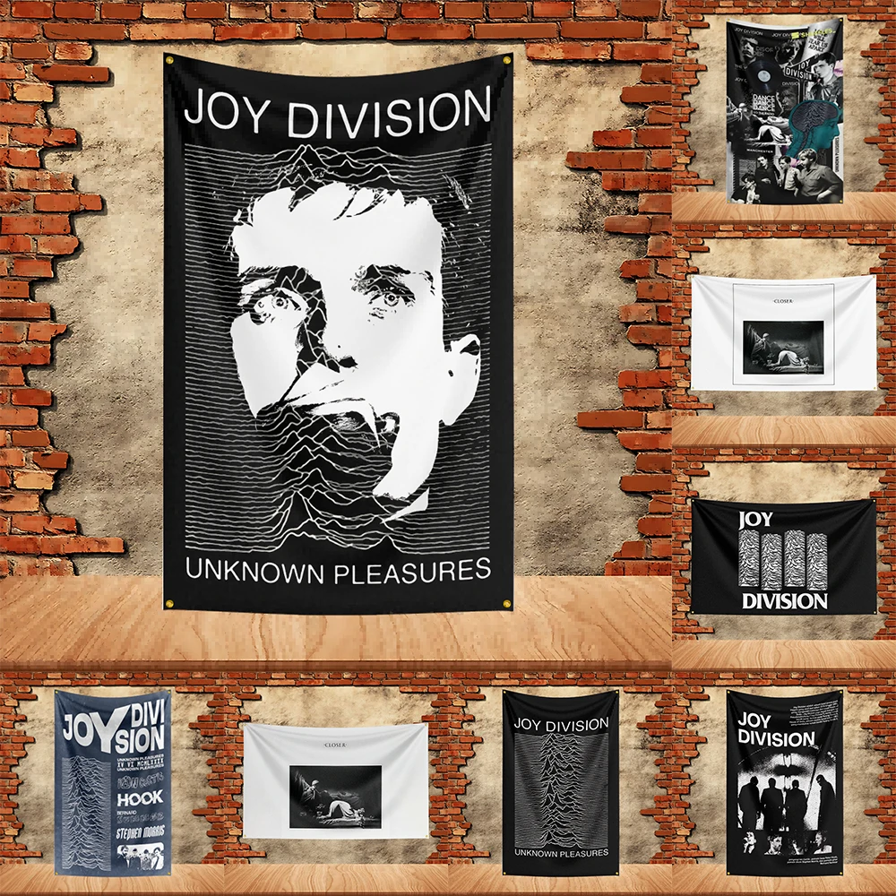 

90X150ft Joy Division Band Party Flag Polyester Printed Flag Banner Tapestry for Garden Garage Decoration Concert Flag